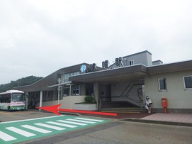 津幡駅から石川高専へ徒歩で行く道筋 石川工業高等専門学校