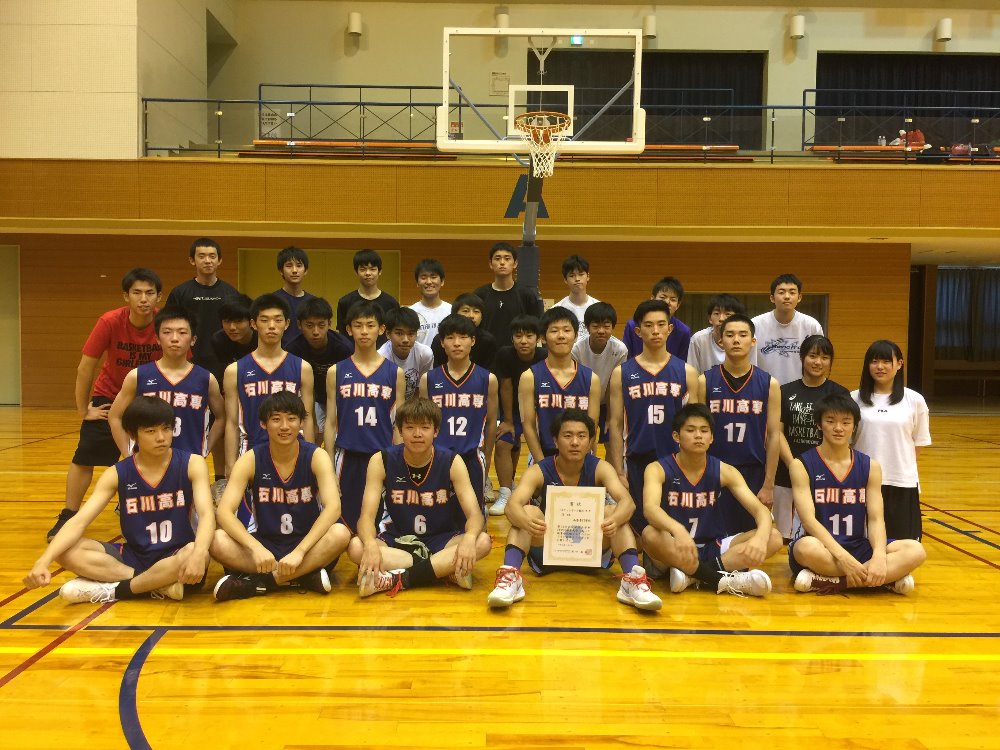 男子バスケットボール部 石川工業高等専門学校